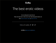 Tablet Screenshot of erotiica.com